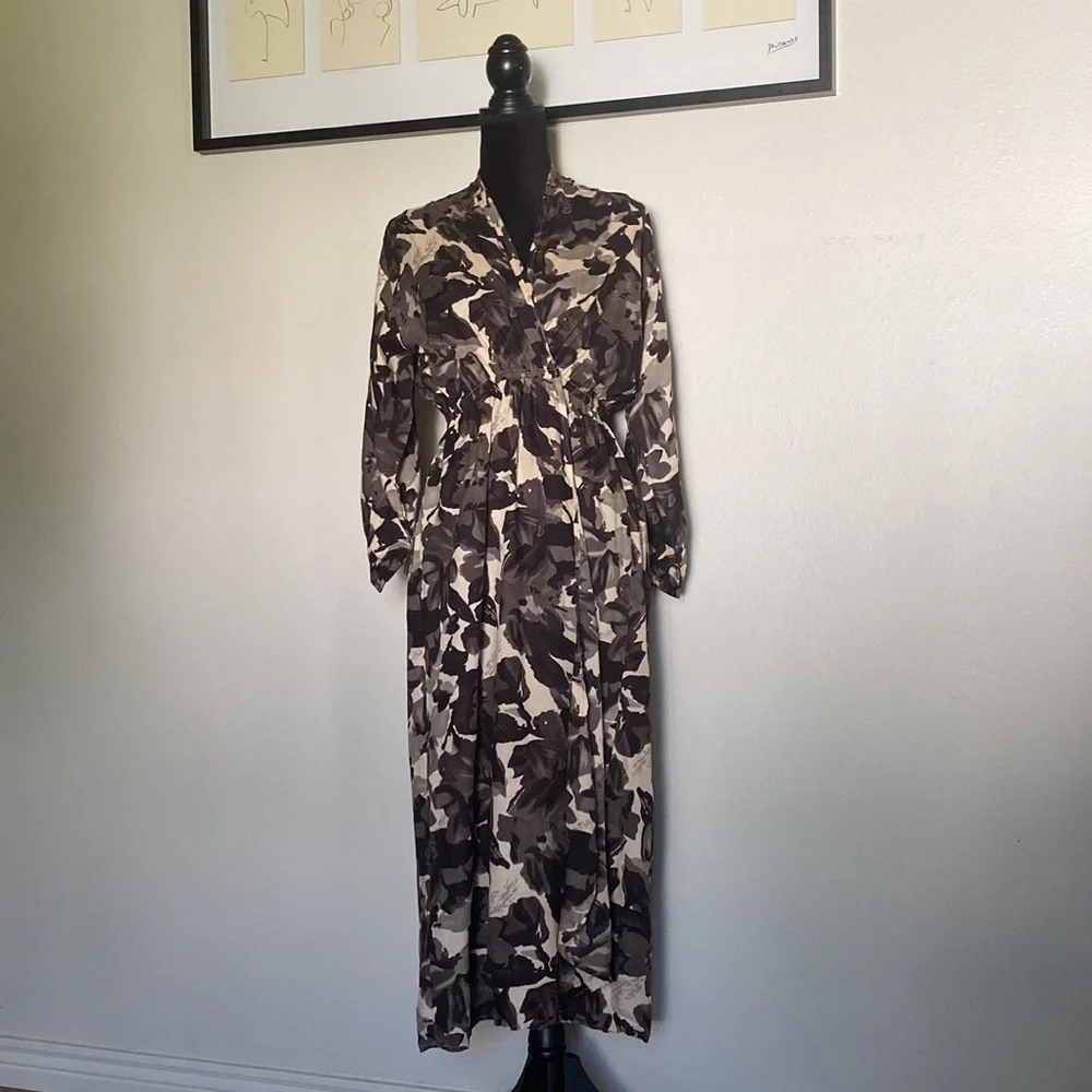 Panache Dress Wrap Around Snap in Front Dress - Picture 8 of 10